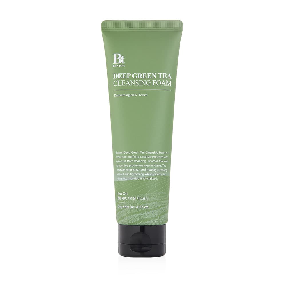 Benton - Deep Green Tea Cleansing Foam 150ml