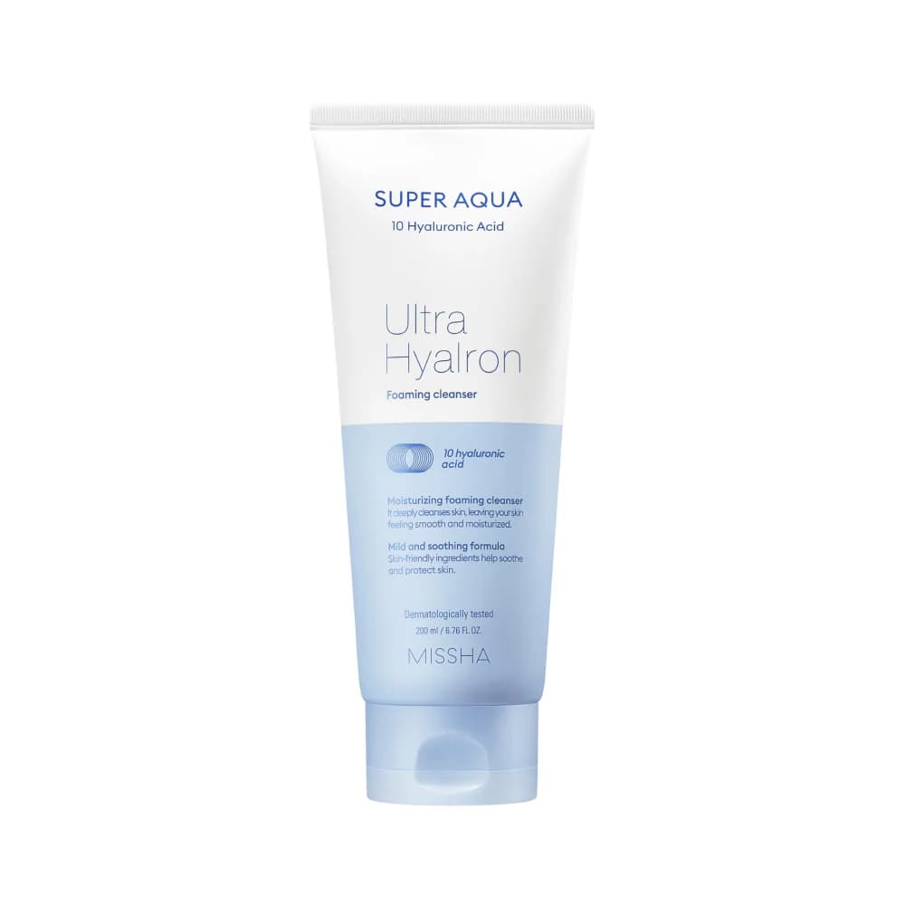 Missha - Super Aqua Ultra Hyalron Cleansing Foam 150ml